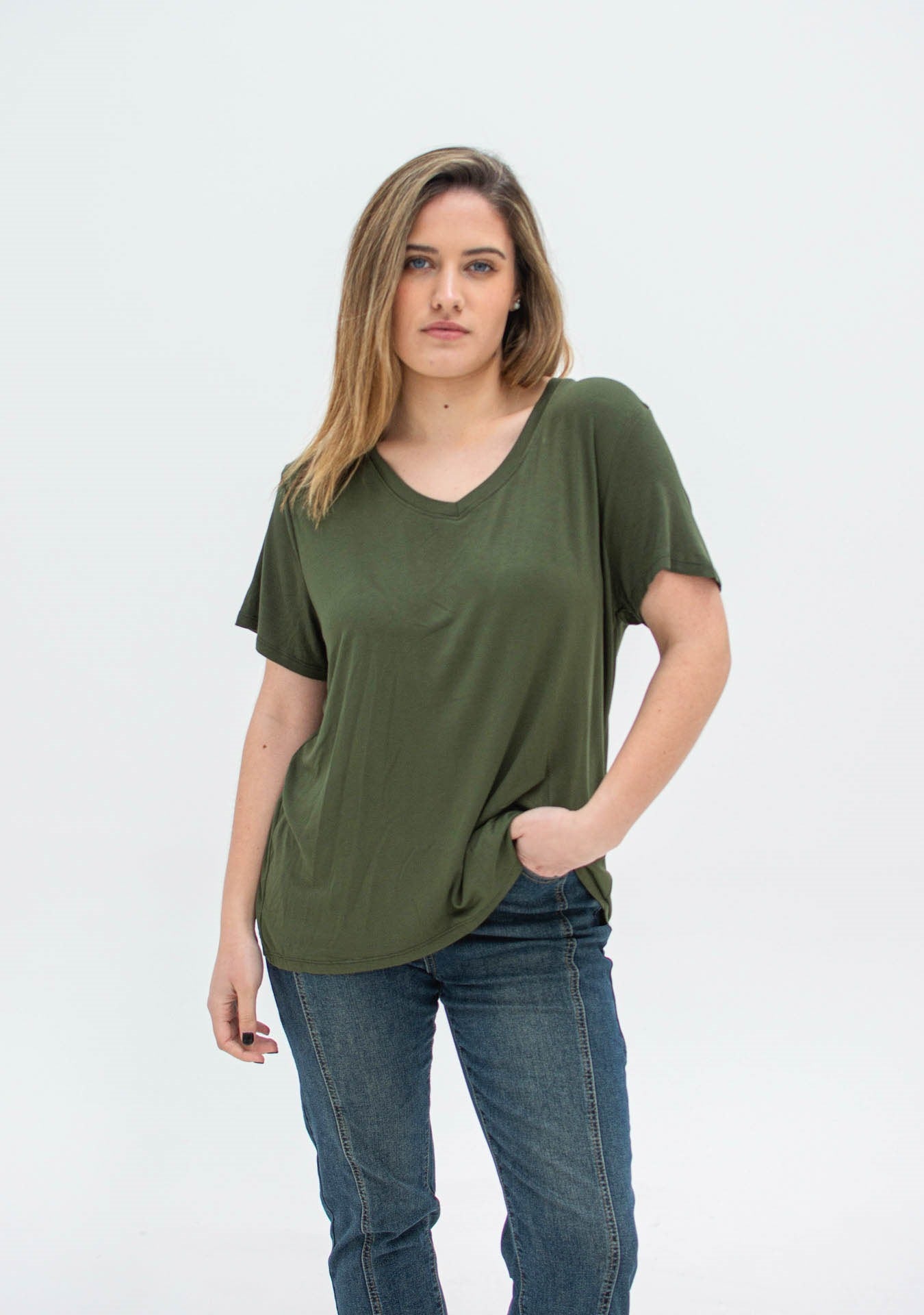 Blusa Lisa Escote E V