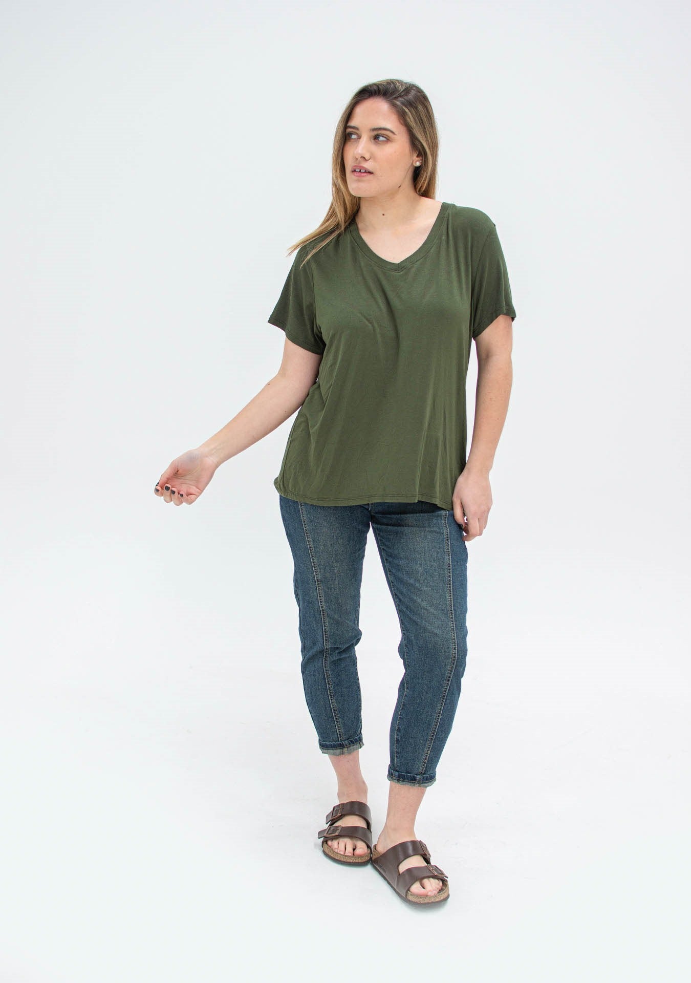 Blusa Lisa Escote E V