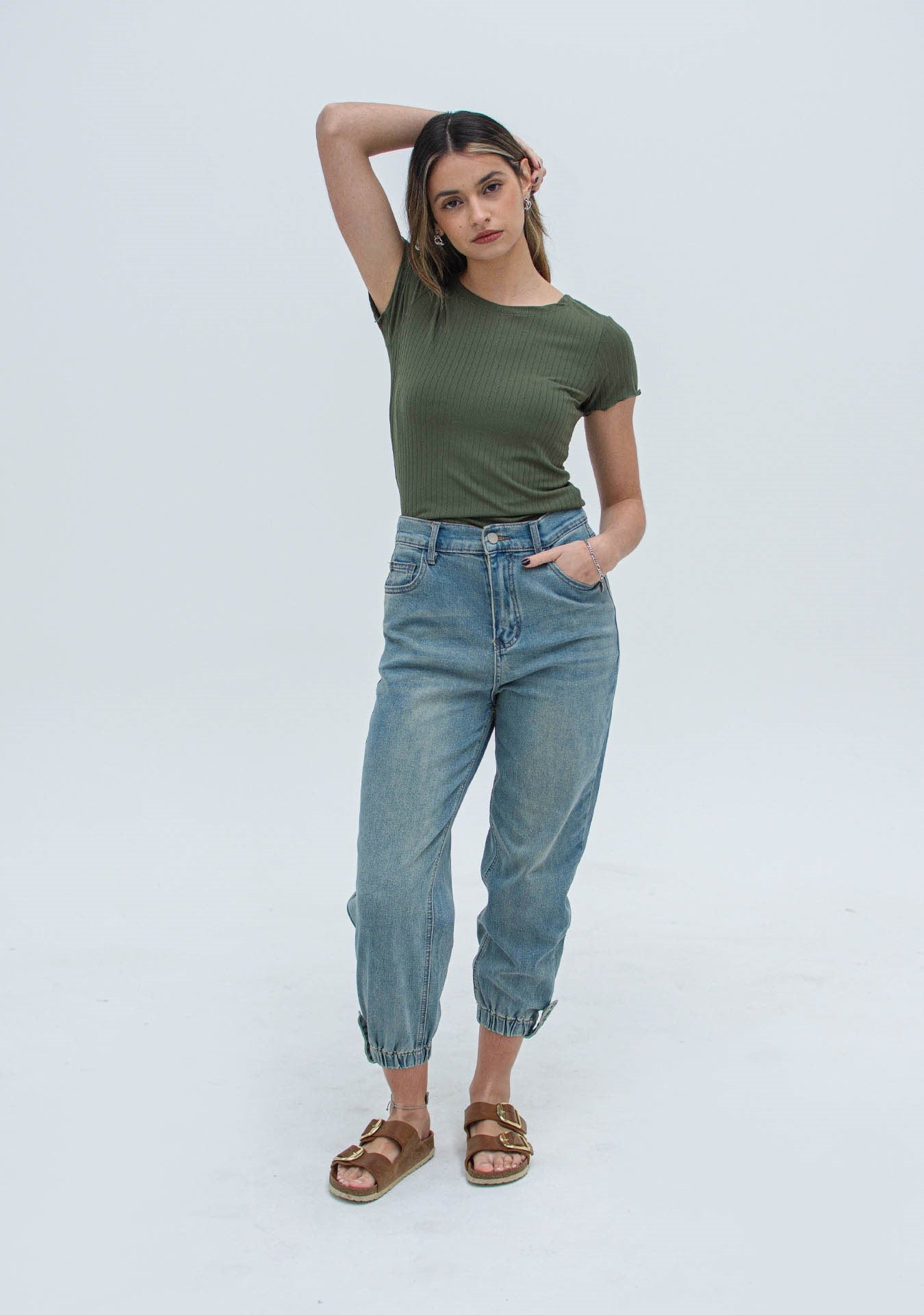 Blusa Con Volados