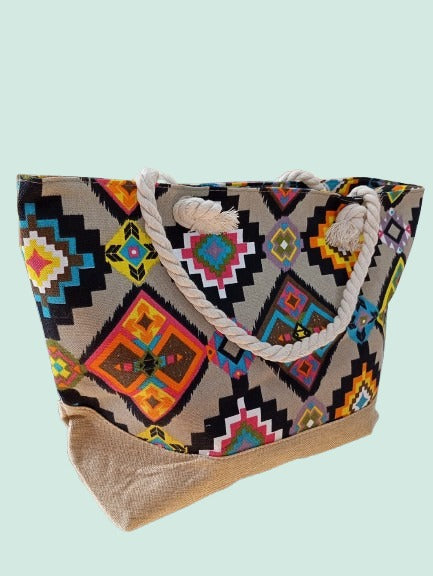 Bolso De Playa De Tela