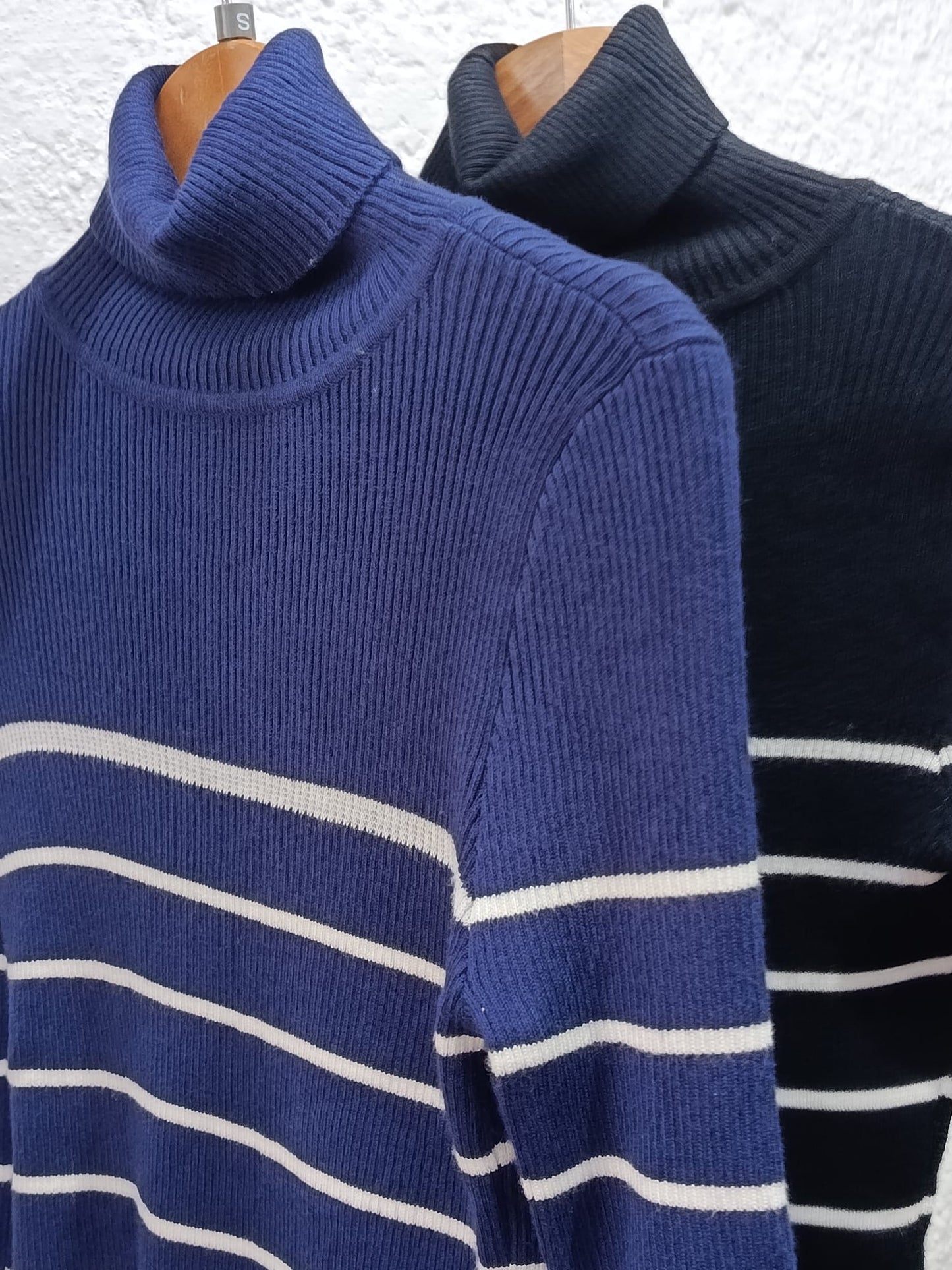 Polera Tejida a Rayas