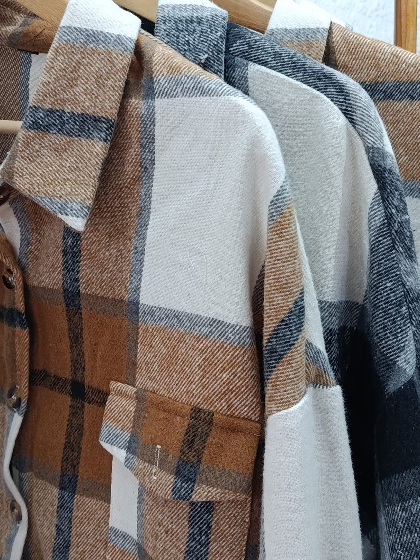 Sobrecamisa Gruesa A Cuadros