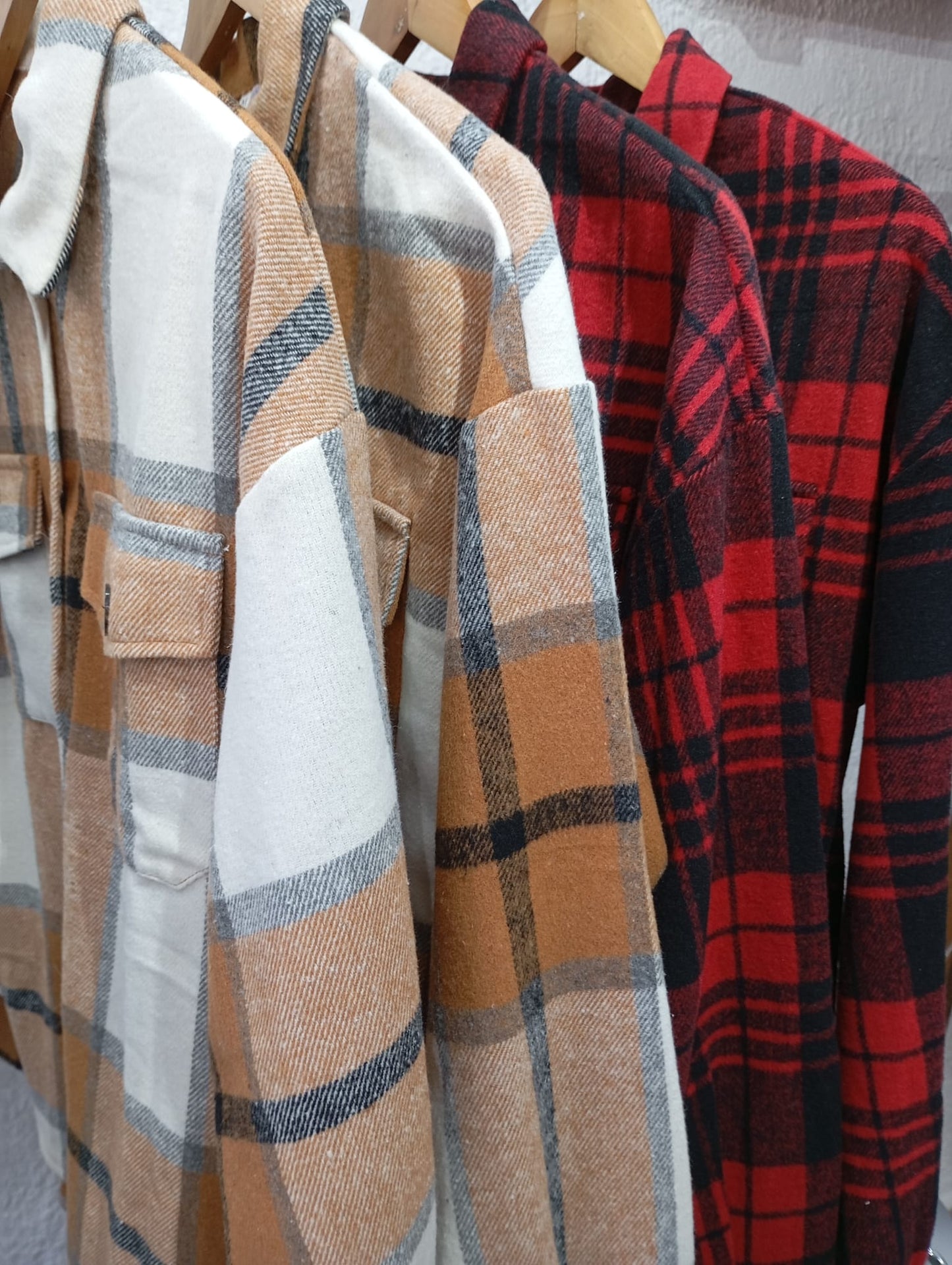 Sobrecamisa a cuadros
