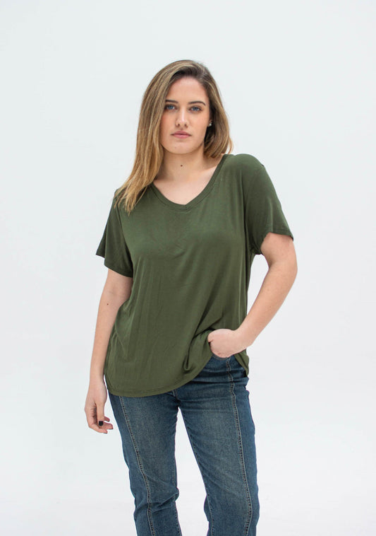 Blusa Lisa Escote E V