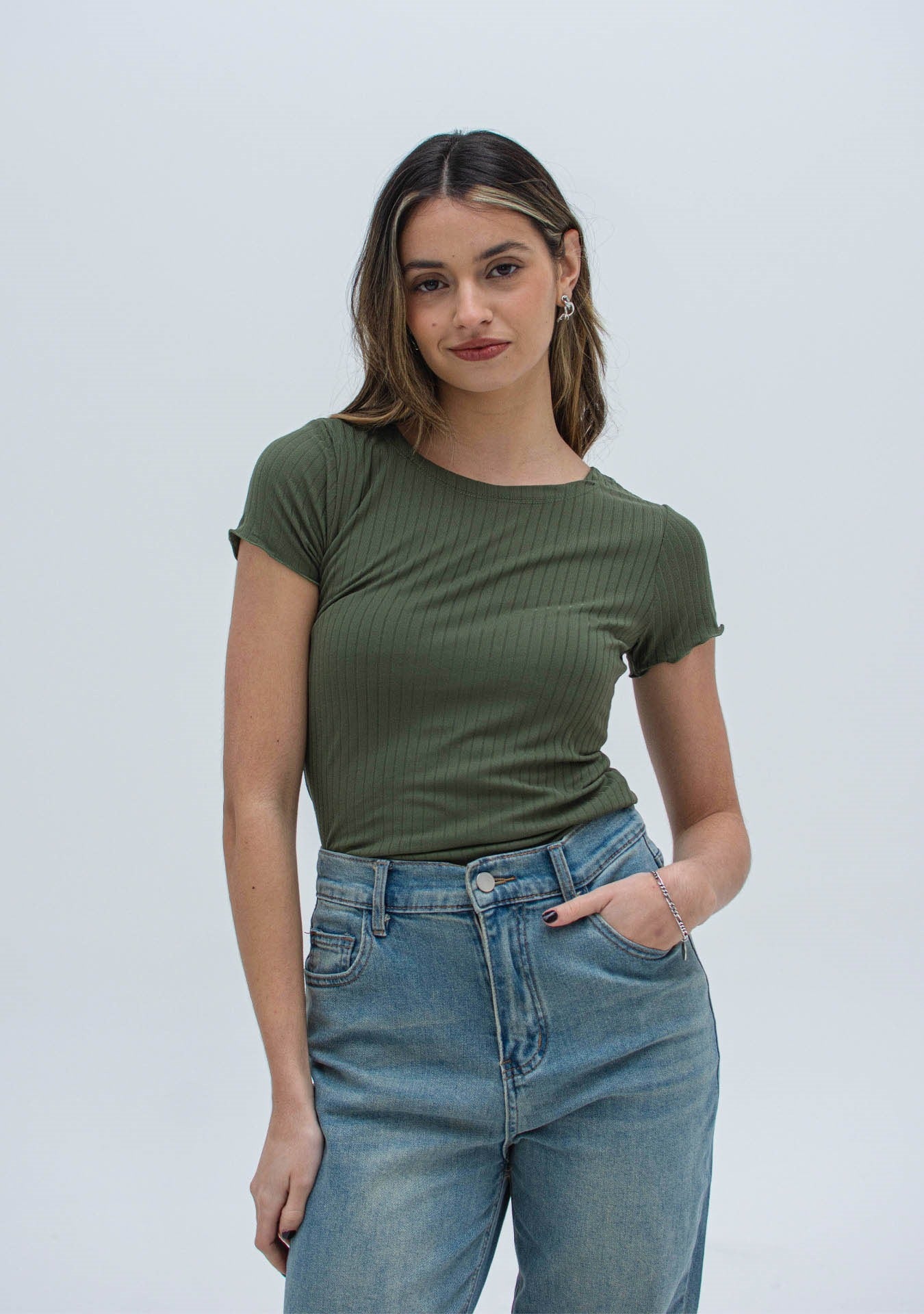 Blusa Con Volados
