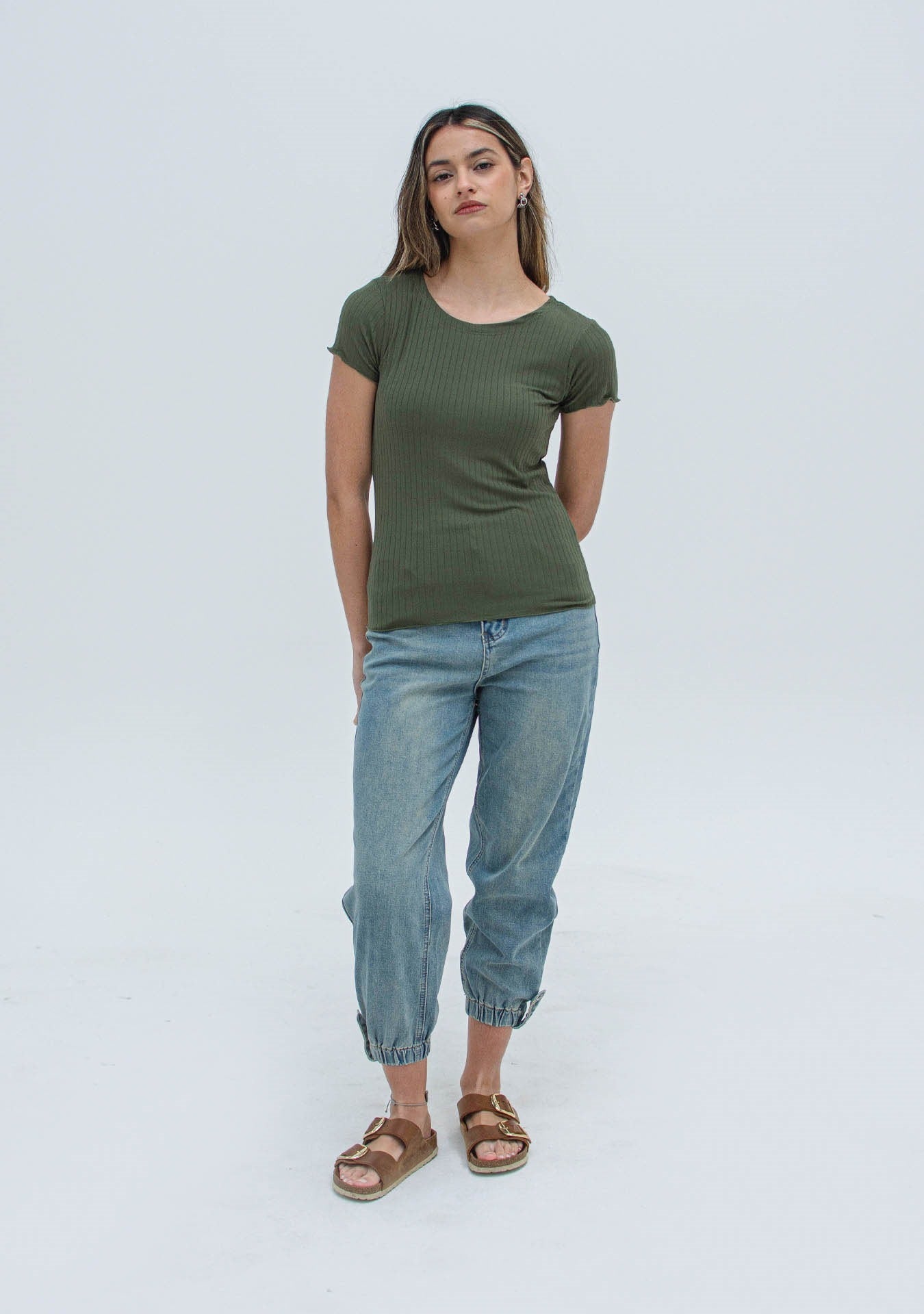 Blusa Con Volados