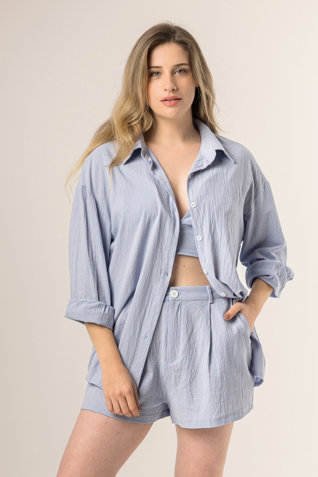 Set Short+Top+Camisa