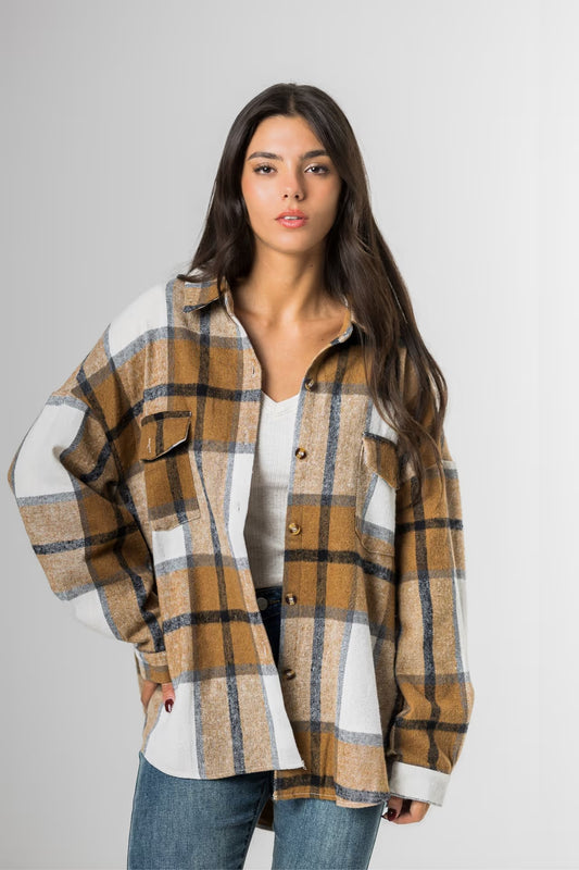 Sobrecamisa Gruesa A Cuadros