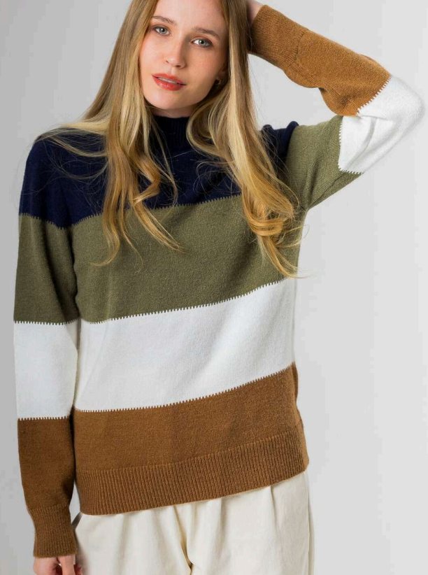 Buzo Tejido combinado